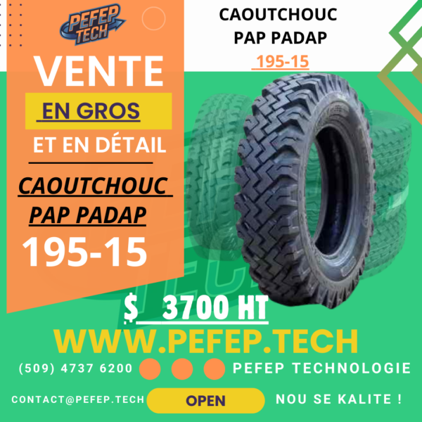 Caoutchouc Pap padap 195-15