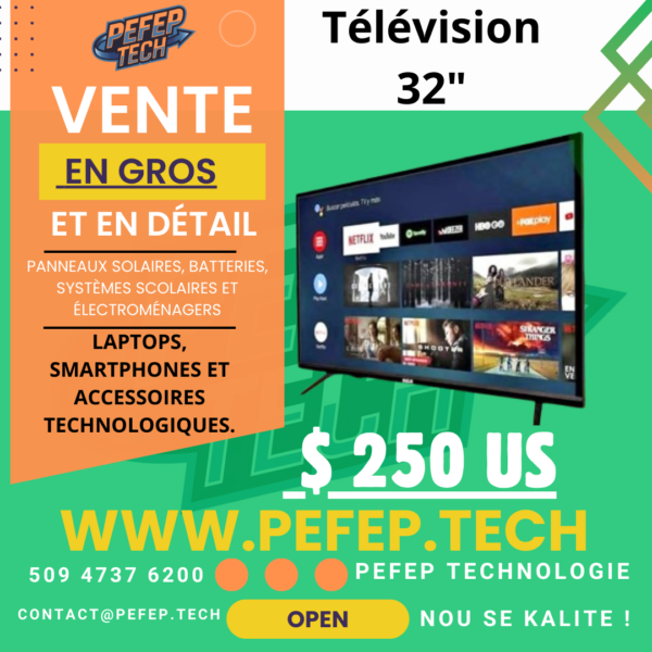 Télévision 32" (smart TV)